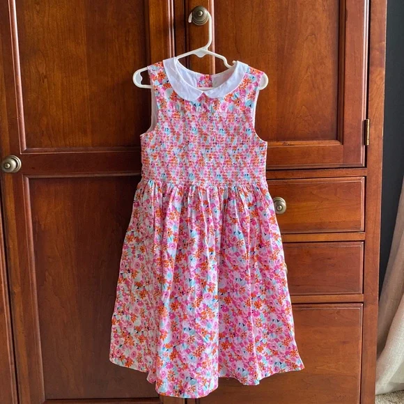 Maxi Dress Chaps Sundress Chaps Girls Size 6X White Floral Adjustable Straps Fit And Flare Dress Maxi Dress Chaps Sundress Chaps Girls Size 6X White Floral Adjustable Straps Fit And Flare Dress